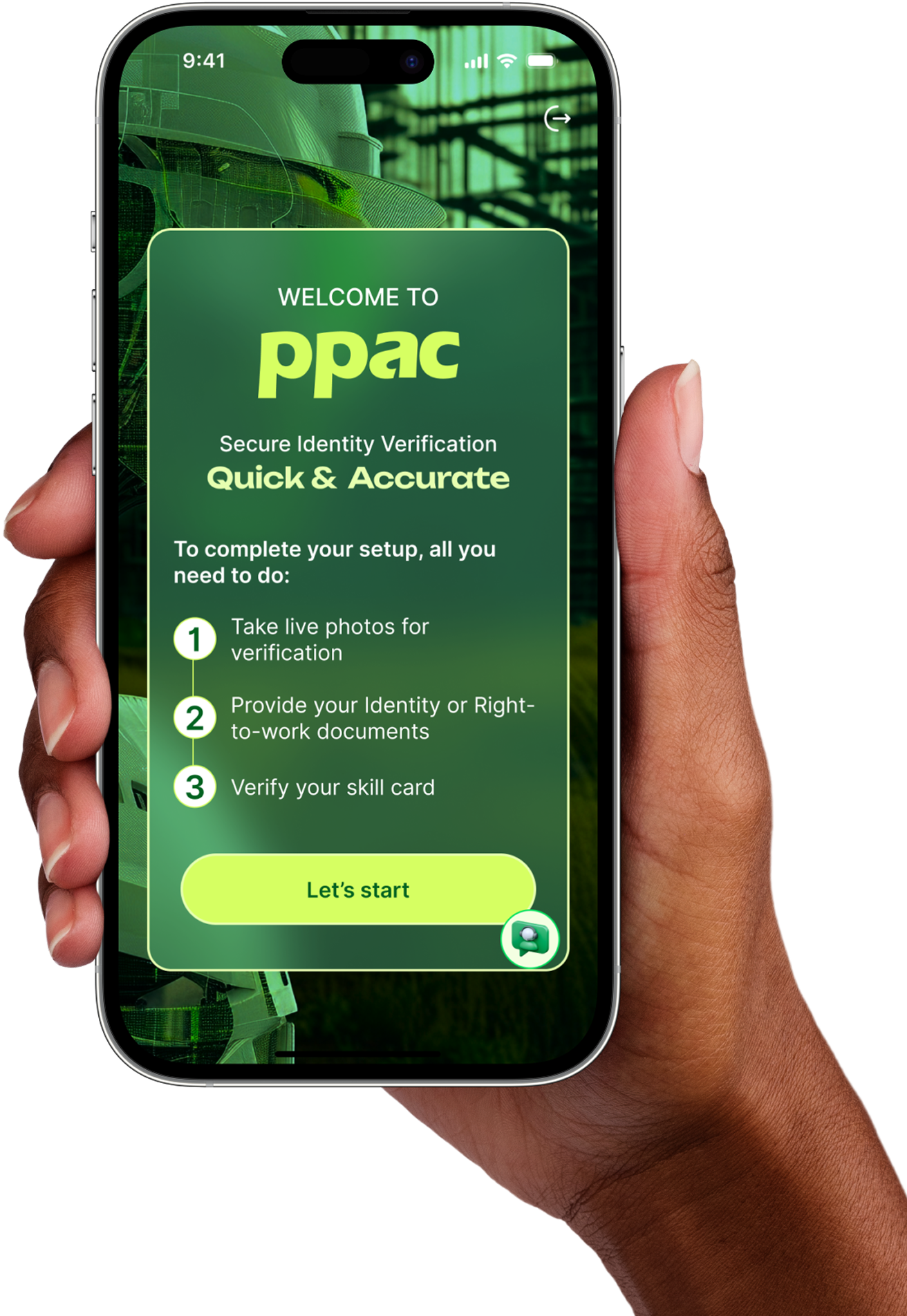 PPAC app on phone